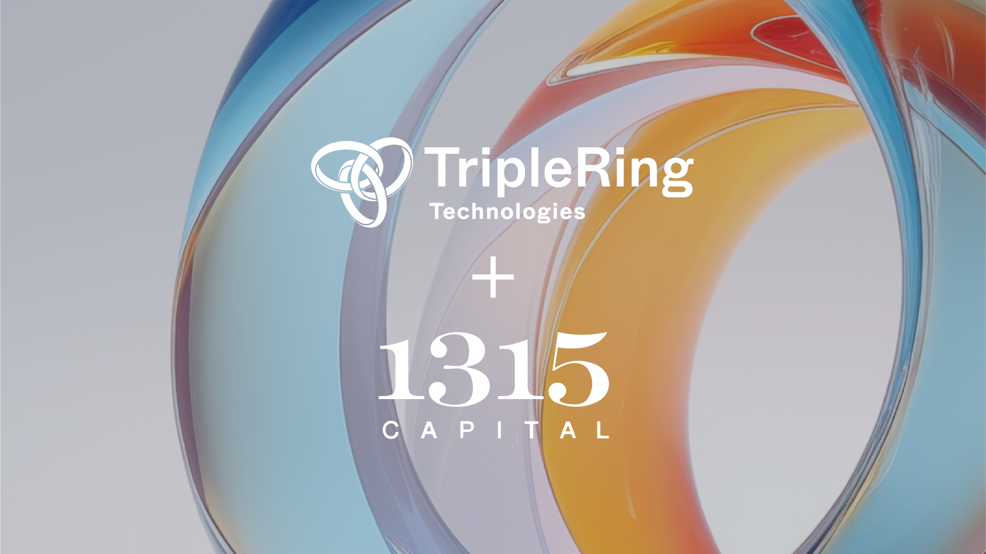 Triple ring technologies announces partnership with 1315 capital.